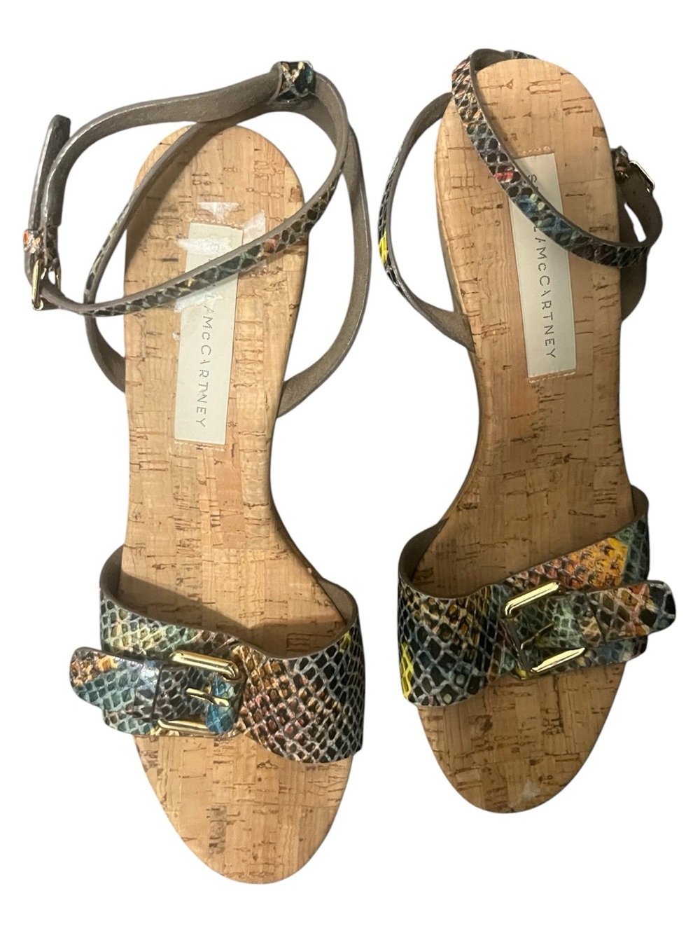 STELLA McCARTNEY
WOMENS BEXLEY
WEDGE SANDALS,